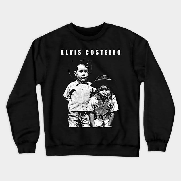 Elvis Costello - Brutal Truth Crewneck Sweatshirt by idontwannawait